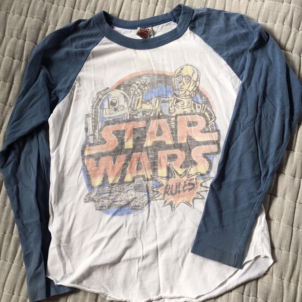 Star Wars long sleeve shirt.